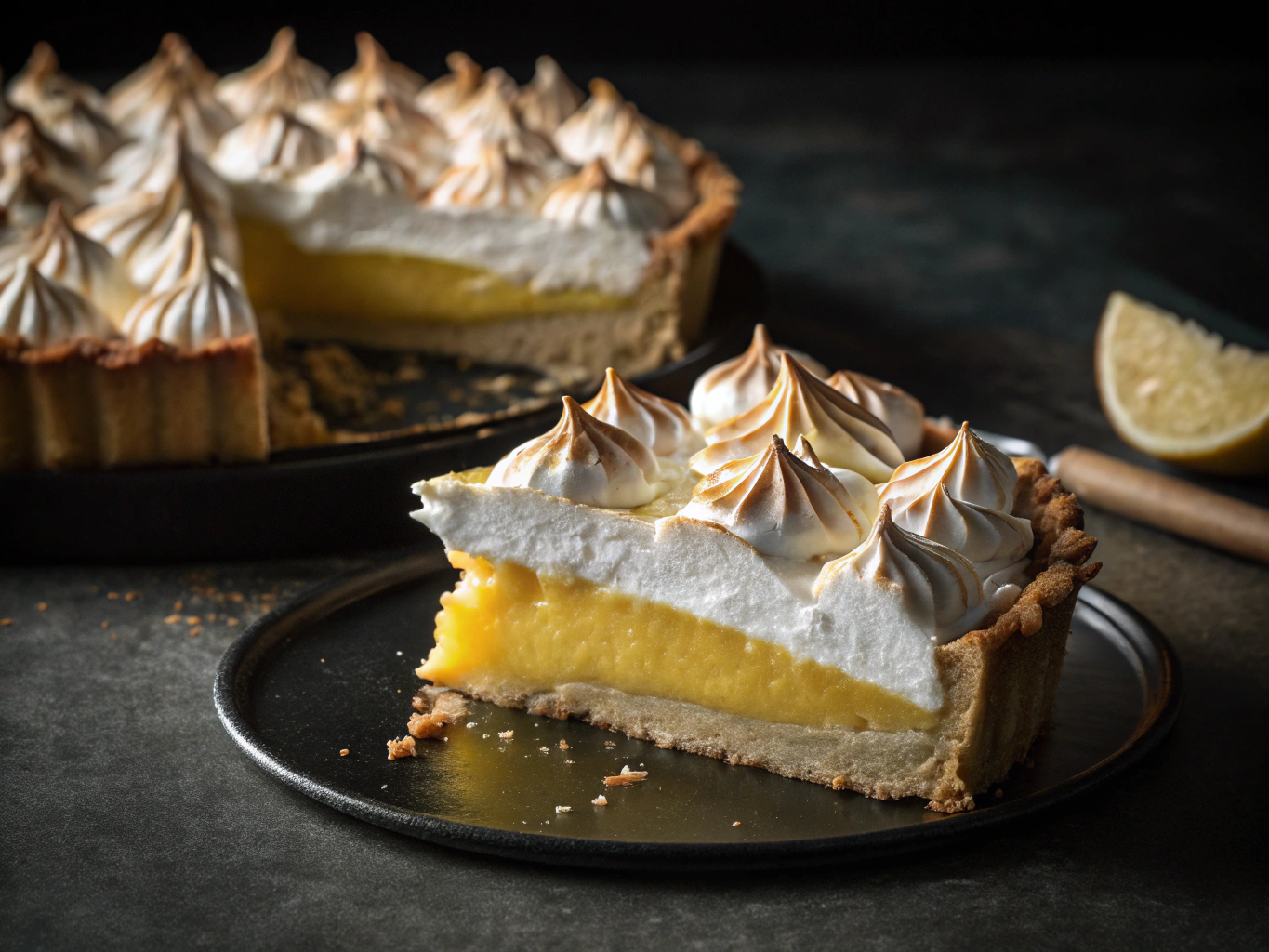 Tarta de Limón con Merengue Soleado